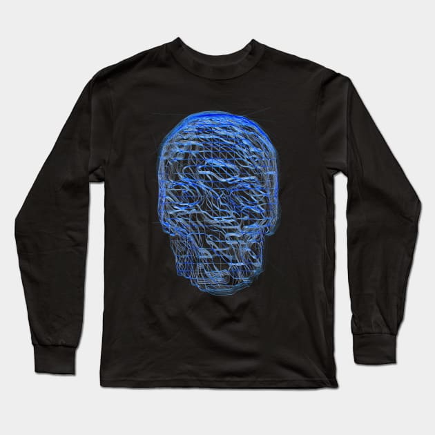 noise skull! Long Sleeve T-Shirt by hierrochulo